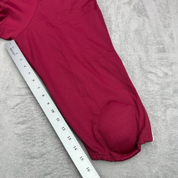 Nike Football Pants Mens XL Maroon White Belted Knee Pads Practice AO4799-612 - Picture 6 of 8